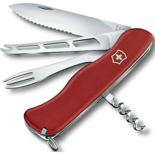 Victorinox Cheese Master Ελβετικός Σουγιάς Κόκκινος