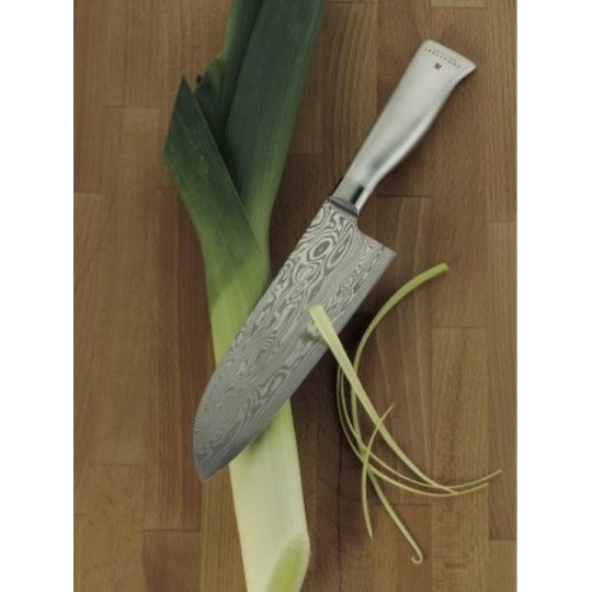 WMF Μαχαίρι Santoku από Δαμασκηνό Ατσάλι 32cm