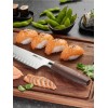 Gefu Μαχαίρι Santoku από Ανοξείδωτο Ατσάλι 18cm