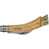 Opinel No.8 Σουγιάς Καφέ σε Δερμάτινη Θήκη