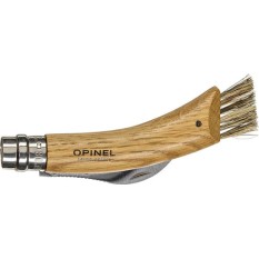 Opinel No.8 Σουγιάς Καφέ σε Δερμάτινη Θήκη