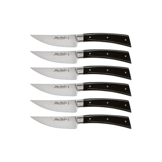 Laguiole Μαχαίρια Steak από Ανοξείδωτο Ατσάλι 10cm 6τμχ