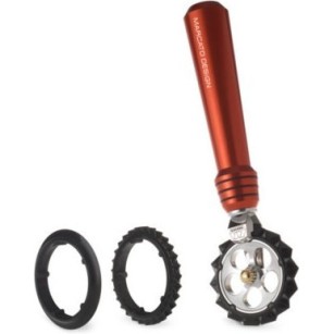 Marcato Pastawheel Ρόδα Ζύμης από Μέταλλο Κόκκινη