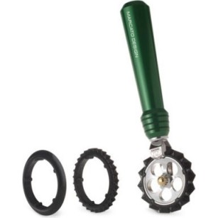 Marcato Pastawheel Ρόδα Ζυμαρικών από Μέταλλο Πράσινη