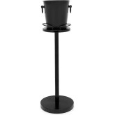 Leopold Vienna Champagne Cooler Stand Matt Black Lv213004