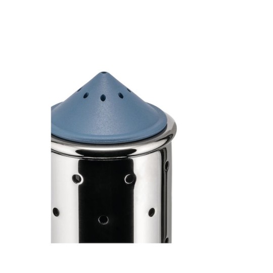 Alessi Αλατιέρα/Πιπεριέρα Inox Ασημί-Μπλε