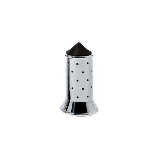 Alessi MGSAL Αλατιέρα/Πιπεριέρα Inox Ασημί-Μαύρο