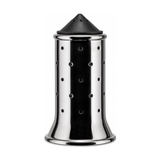 Alessi MGSAL Αλατιέρα/Πιπεριέρα Inox Ασημί-Μαύρο