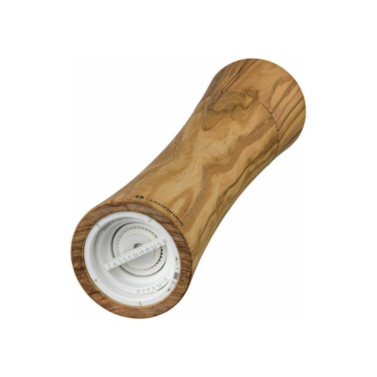 Zassenhaus Frankfurt Olive Wood Χειροκίνητος Μύλος Μπαχαρικών Ξύλινος σε Καφέ Χρώμα 24cm