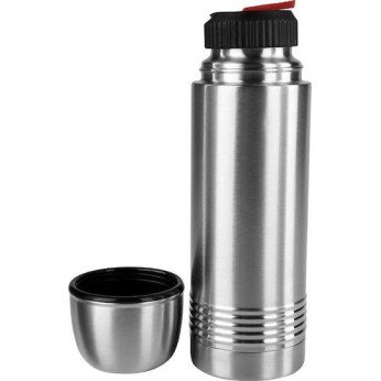 Emsa Flask Safe Loc Closure Ποτήρι Θερμός Ανοξείδωτο 500ml Ασημί με Καπάκι-Κύπελλο