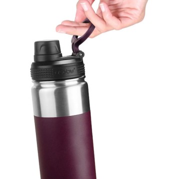 Asobu Alpine Flask Μπουκάλι Θερμός Ανοξείδωτο BPA Free 530ml Burgundy
