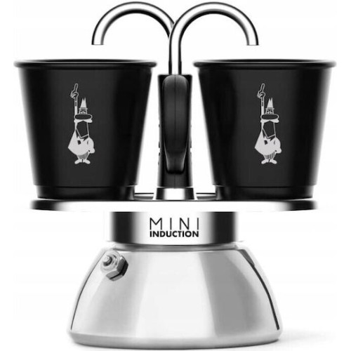 Bialetti Mini Express Induction Μπρίκι Espresso Μαύρο