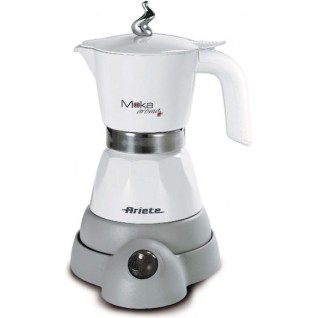 Ariete Moka Ηλεκτρικό Μπρίκι Espresso 2cups 400W Λευκό