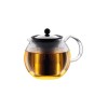 Bodum Assam Τσαγιέρα με Φίλτρο Γυάλινη Ασημί 1500ml