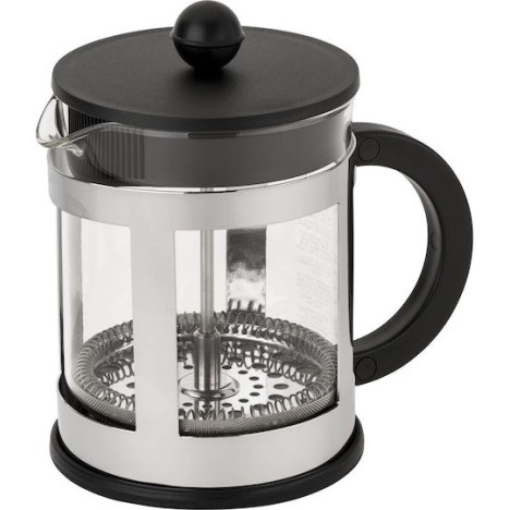 Bodum Kenya Καφετιέρα Γαλλικού Χειρός Ανοξείδωτη Ασημί 500ml