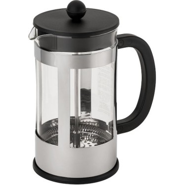 Bodum Kenya Καφετιέρα Γαλλικού Χειρός Ανοξείδωτη Μαύρη 1lt