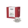 Gaggia Milano Σετ Φλιτζάνια Cappuccino Κεραμικά Λευκά 4τμχ