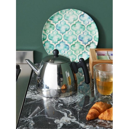 Bredemeijer Classic II Τσαγιέρα Ανοξείδωτη Steel/Black 1200ml