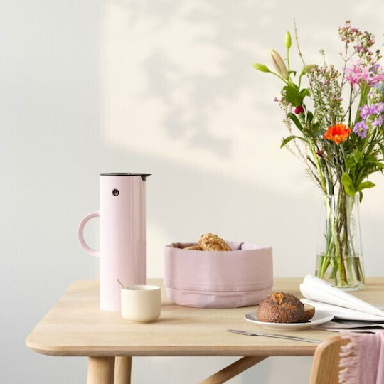 Stelton EM77 Jug Κανάτα Θερμός Πλαστικό 1lt Ροζ