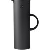 Stelton Κανάτα Θερμός Πλαστικό / Γυάλινο 1lt Matt Black