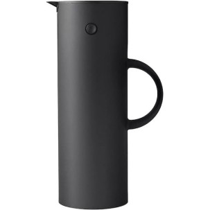 Stelton Κανάτα Θερμός Πλαστικό / Γυάλινο 1lt Matt Black
