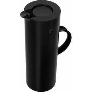 Stelton Κανάτα Θερμός Πλαστικό / Γυάλινο 1lt Matt Black