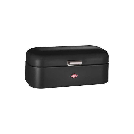 Wesco Ψωμιέρα Μεταλλική Μαύρη 42x22x17cm
