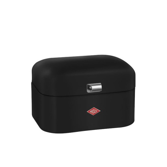 Wesco Ψωμιέρα Μεταλλική Μαύρη 28x21.5x17cm