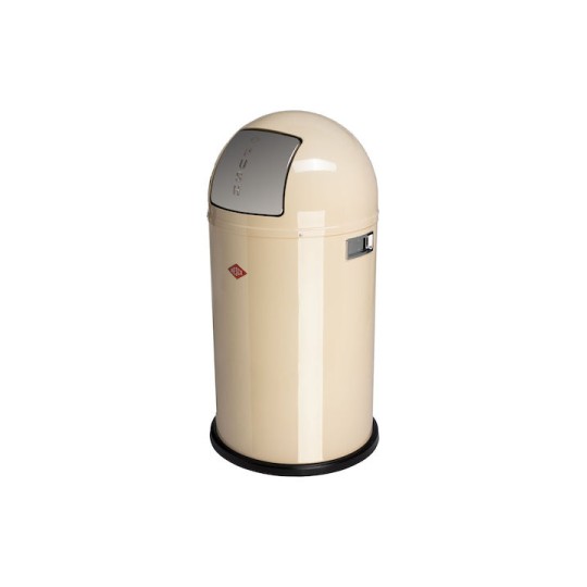 Trash Basket Beige 50l Pushboy Wesco