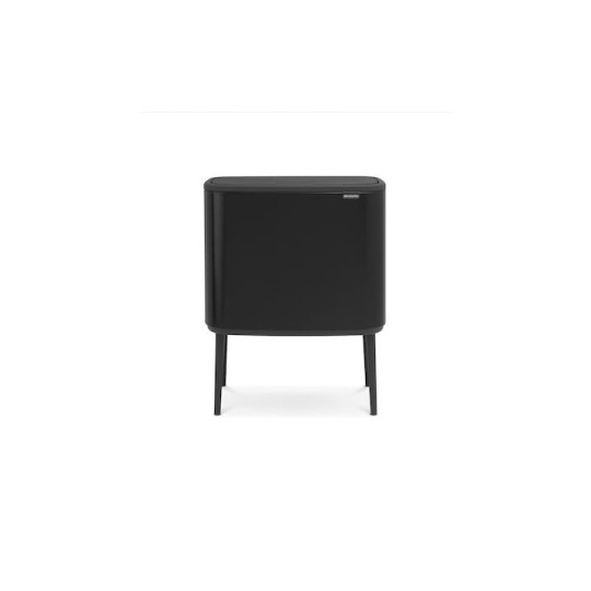 Brabantia Bo Κάδος Απορριμμάτων από Ανοξείδωτο Ατσάλι Matt Black 36lt