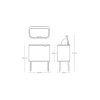 Brabantia Bo Κάδος Απορριμμάτων από Ανοξείδωτο Ατσάλι Matt Black 36lt