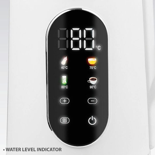 Maestro Βραστήρας 1.7lt 2220W Λευκός