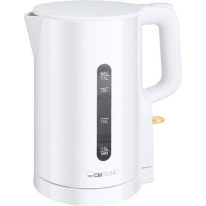 Clatronic Βραστήρας 1.7lt 2200W Λευκός