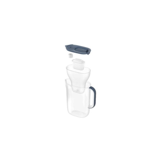 Brita Brita Style Essential Xl Water Filter Jug Dark Blue + 3 X Mx Pro Pure Performance Filters