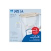 Brita Style Essential Κανάτα Σερβιρίσματος Πλαστική με Φίλτρο 2400ml 4τμχ