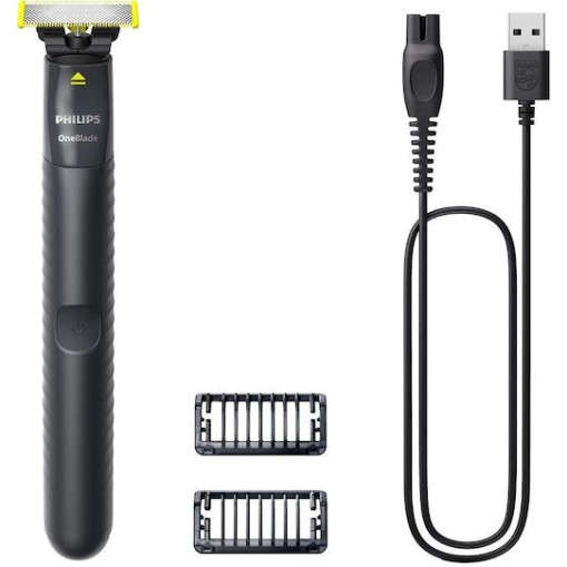 Philips Oneblade Shaver Qp1424/10 + Philips Oneblade Blade Qp610 Combs + Blade