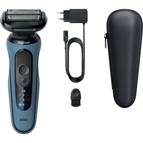 Braun Series 5 52-A1000S Foil Ξυριστική Μηχανή Προσώπου Επαναφορτιζόμενη