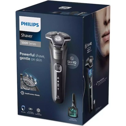 Philips Series 5000 S5887/50 Περιστρεφόμενη Ξυριστική Μηχανή Προσώπου Επαναφορτιζόμενη