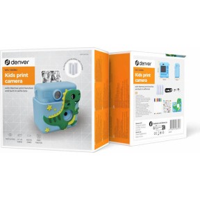 Denver KPC-1363BU Παιδική Φωτογραφική Μηχανή 20MP Full HD (1080p) με Θερμική Εκτύπωση Μπλε