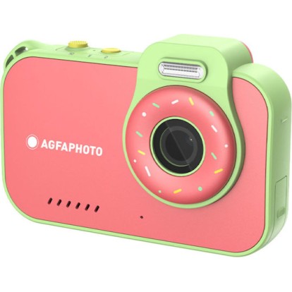 AgfaPhoto Realikids Cam 2 Παιδική Φωτογραφική Μηχανή 12MP Κόκκινη