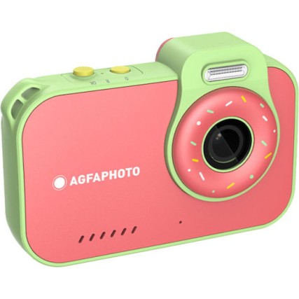 AgfaPhoto Realikids Cam 2 Παιδική Φωτογραφική Μηχανή 12MP Κόκκινη