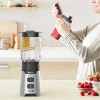 Tefal Minimix Μπλέντερ με Γυάλινη Κανάτα 700 ml 400W Ασημί