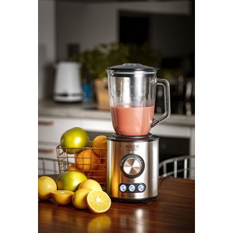 Adler Μπλέντερ με Πλαστική Κανάτα 1.5 lt 1700W Inox AD 4078