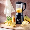 Adler Μπλέντερ με Γυάλινη Κανάτα 1.7 lt 1200W Μαύρο CR 4089