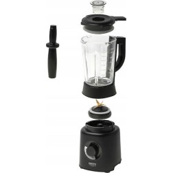 Adler Μπλέντερ με Γυάλινη Κανάτα 1.7 lt 1200W Μαύρο CR 4089