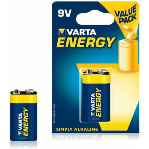Varta Energy Αλκαλική Μπαταρία 9V 1τμχ
