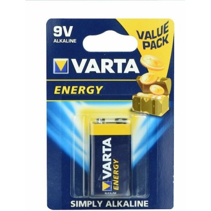 Varta Energy Αλκαλική Μπαταρία 9V 1τμχ
