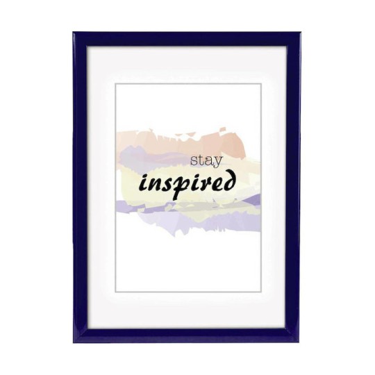 HAMA Madrid Blue Κορνίζα Τοίχου Πλαστική με Μπλε Πλαίσιο
