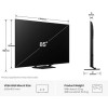 Hisense Smart Τηλεόραση 85