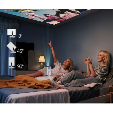 HP MC400 Projector LCD HD Λάμπας LED με Ενσωματωμένα Ηχεία